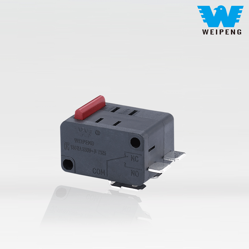 Комбінований мікроперемикач подвійної дії/Dpdt/роликовий важіль