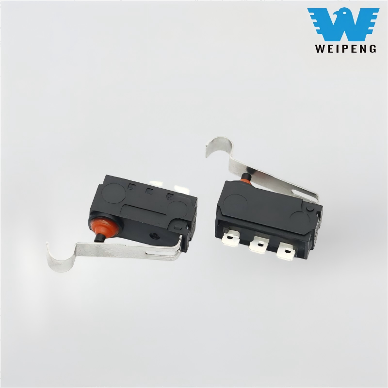 Водонепроникний мікроперемикач з електричними всмоктуючими дверцятами