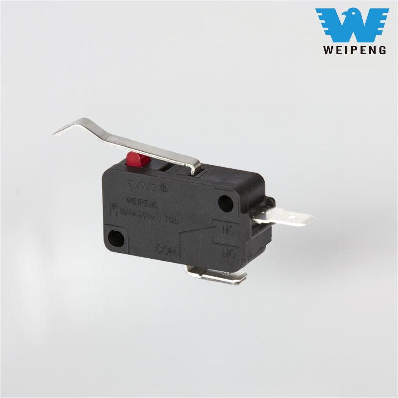 Сильнострумовий мікроперемикач для побутового блендера