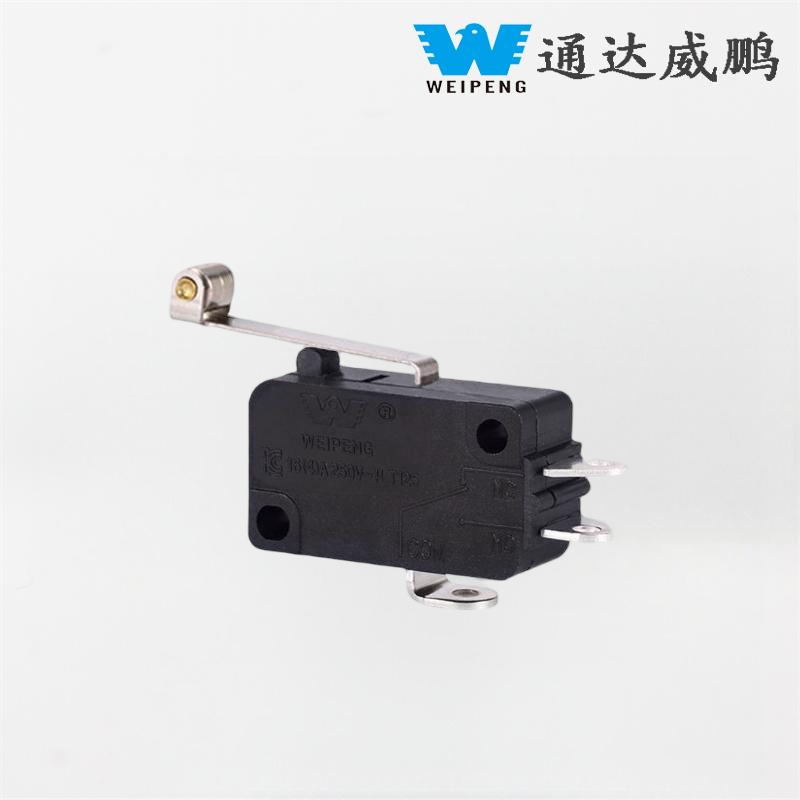 Кнопковий перемикач обмеження ходу важеля/без важеля