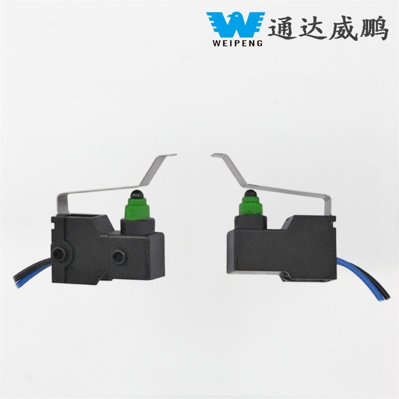 Мікроперемикач бічного виходу з позиціонуючим штифтом