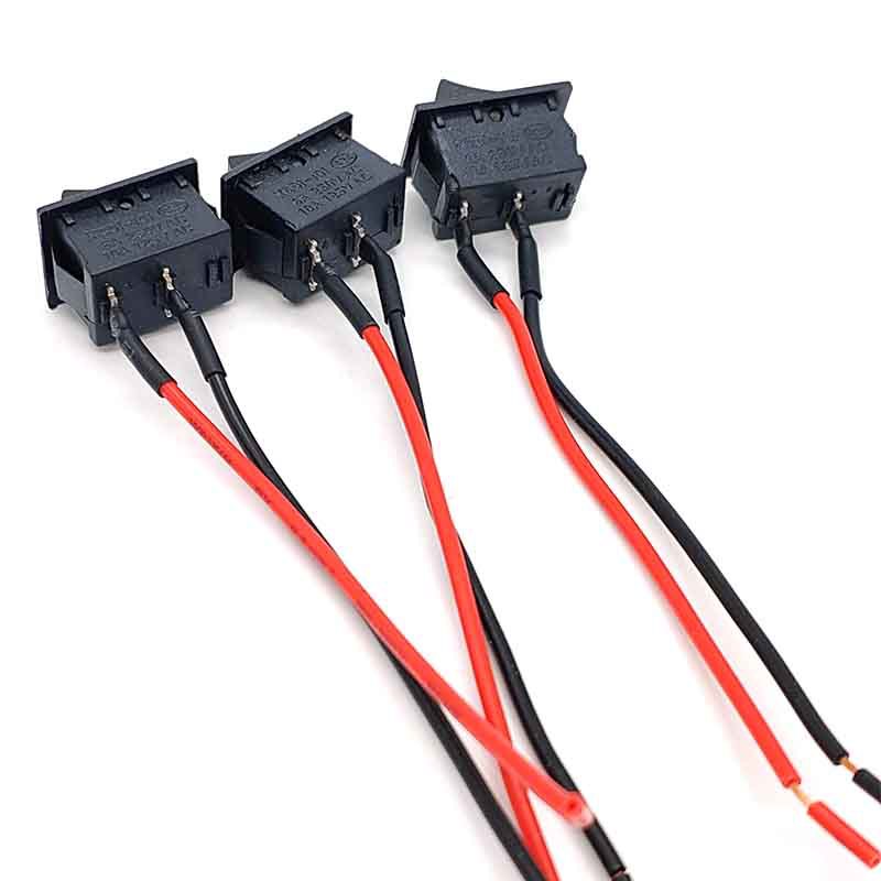 Дрібний побутовий перекидний перемикач 21*15 мм