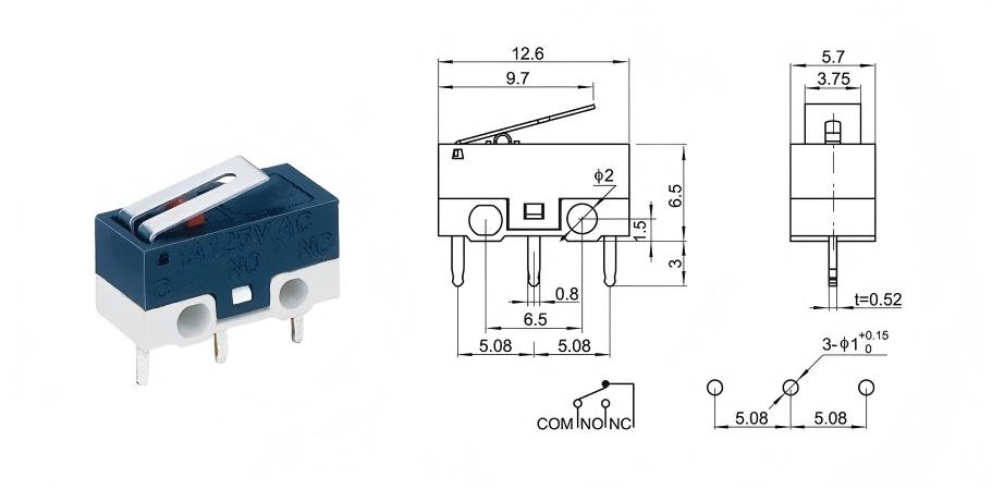 Перемикач миші Smart Door Lock