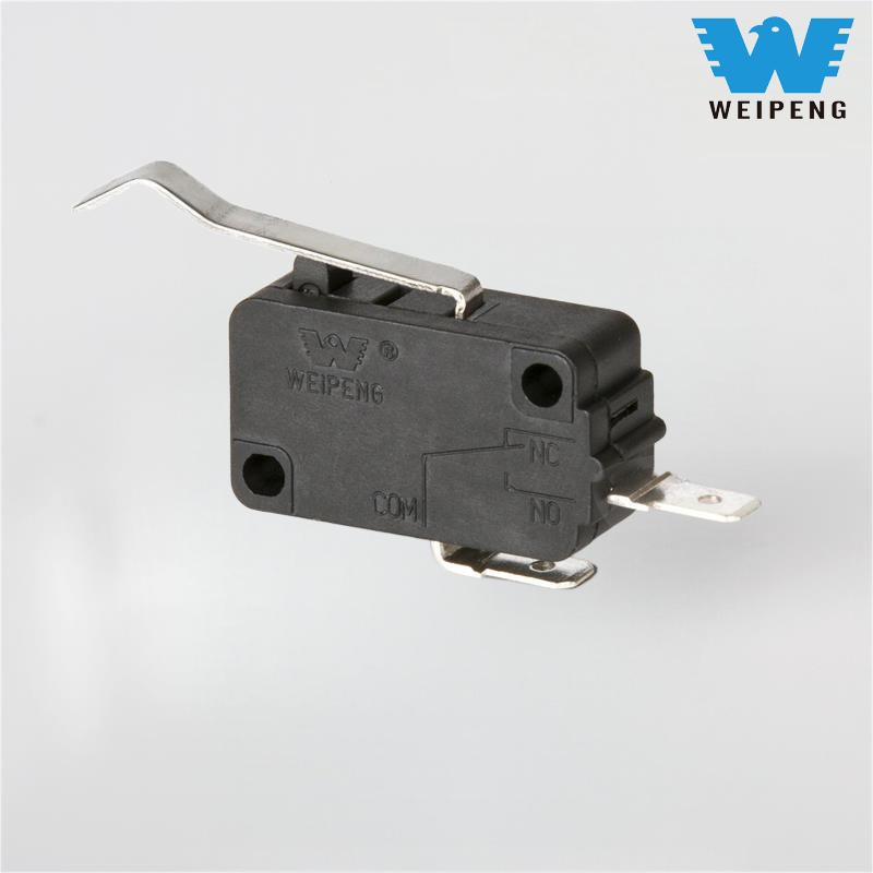 Двополюсна ручка, срібний контакт, нормально відкритий мікроперемикач водонагрівача