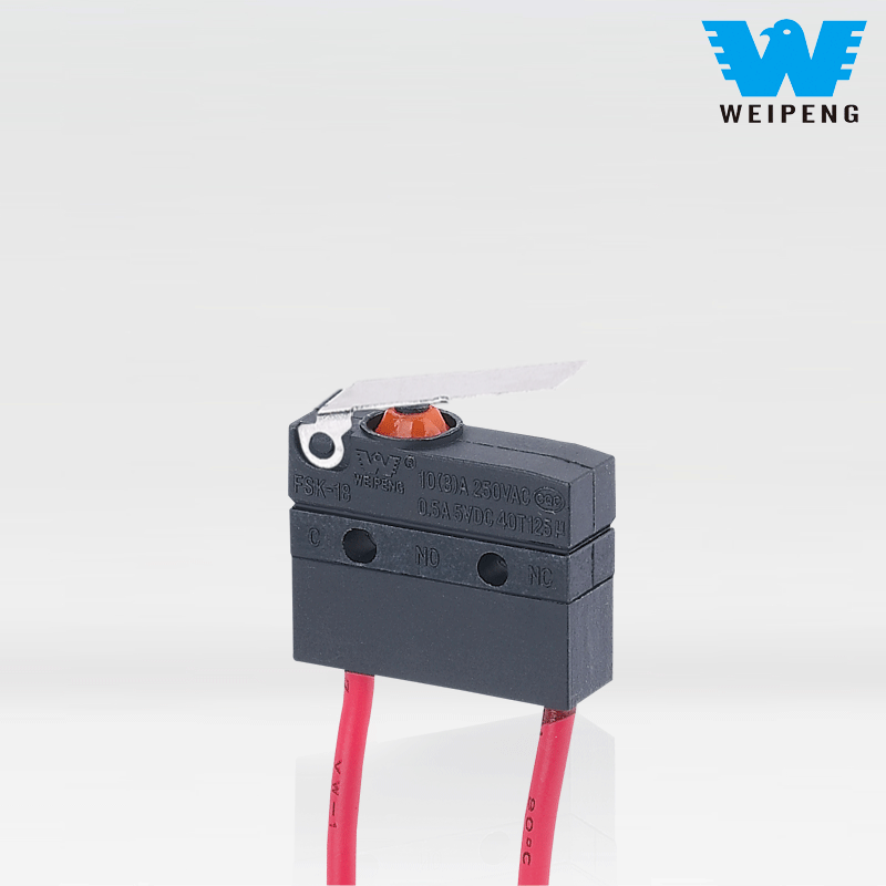 Водонепроникний мікроперемикач з дротами для двигуна водяного насоса